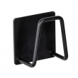 Self-adhesive metallic holder, UNIVERSAL HOOK, 5 x 5 cm, Black Self-adhesive metallic holder, UNIVERSAL HOOK, 5 x 5 cm, Black