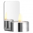 Self-adhesive Tealight holder, BESLAGSBODEN, Brushed stainless steel