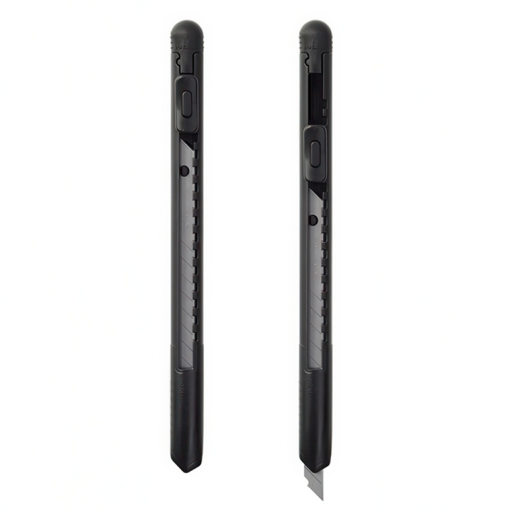 Cutter, MIDORI PEN CUTTER, ∅1 cm × 14 cm, black in the group Storage / Office supplies at SmartaSaker.se (42539)