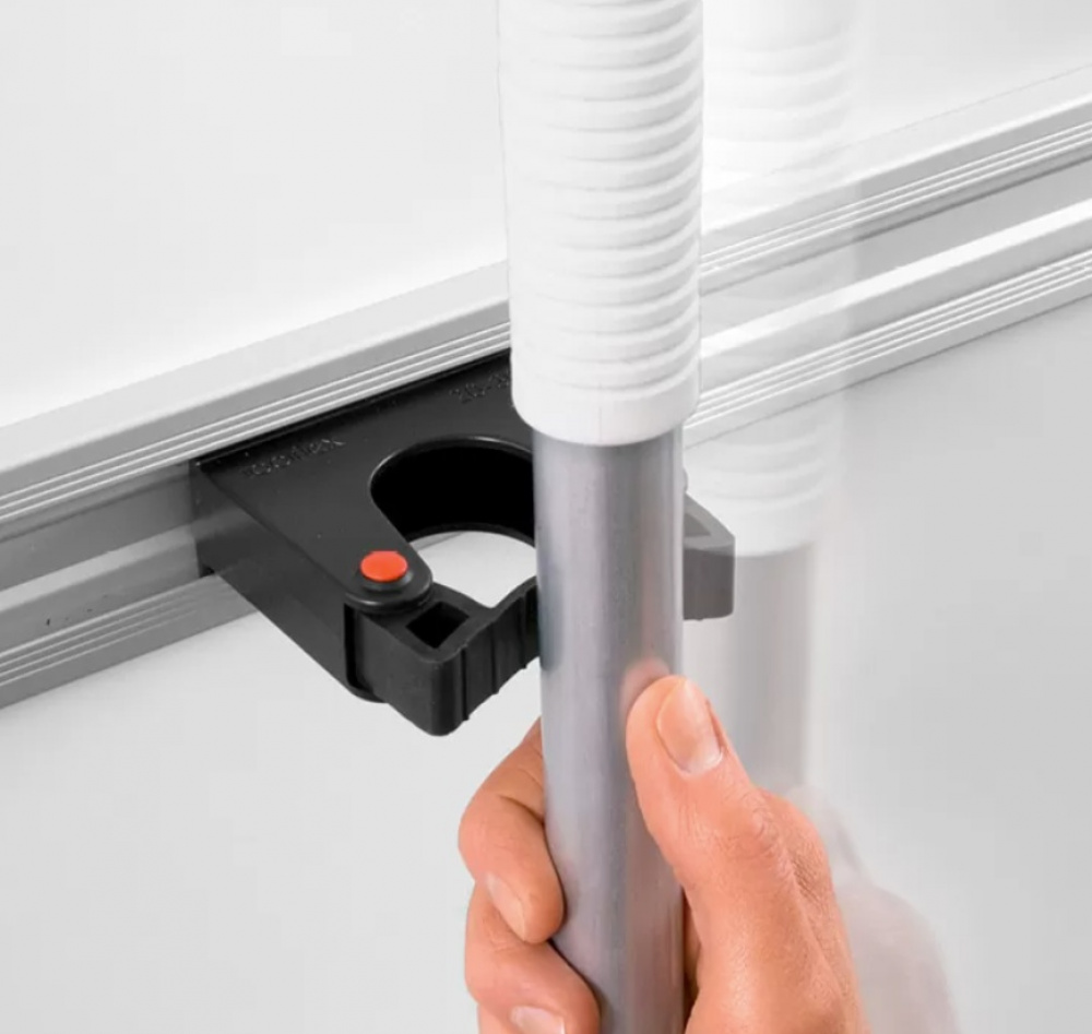 Tool Bar with 3 Rubber Grips, TOOLFLEX, 50 cm, Aluminium / Black in the group Storage / Storage room and garage / Utensil holders at SmartaSaker.se (42541)