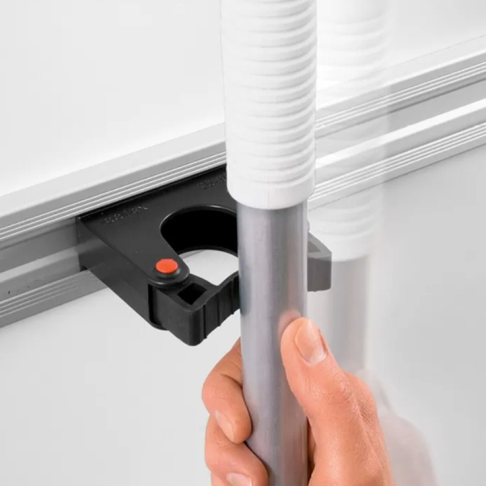 Tool Bar with 3 Rubber Grips, TOOLFLEX, 50 cm, Aluminium / Black in the group Storage / Storage room and garage / Utensil holders at SmartaSaker.se (42541)