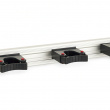 Tool Bar with 3 Rubber Grips, TOOLFLEX, 50 cm, Aluminium / Black Tool Bar with 3 Rubber Grips, TOOLFLEX, 50 cm, Aluminium / Black