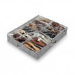 Shoe storage under-bed, STONE GREY, 76 x 60 x H 15cm, Grey Shoe storage under-bed, STONE GREY, 76 x 60 x H 15cm, Grey