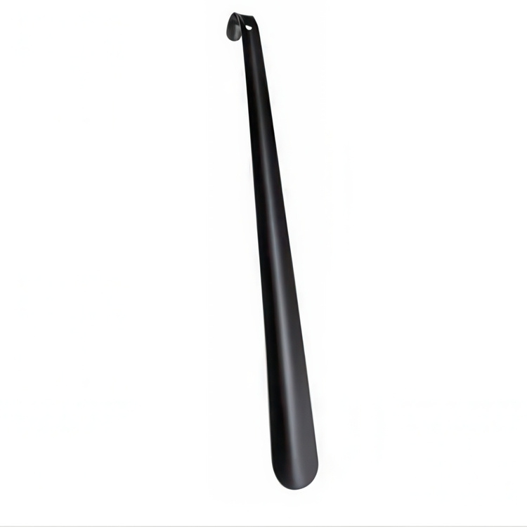 Shue horn, in Stainless steel, Extra long, SCHUHLÖFFEL, 57cm, Black in the group Storage / Hallway storage at SmartaSaker.se (42550)