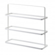Shoe Shelf in Metal, TOWER WIDE SHOE RACK, Yamazaki, White Shoe Shelf in Metal, TOWER WIDE SHOE RACK, Yamazaki, White