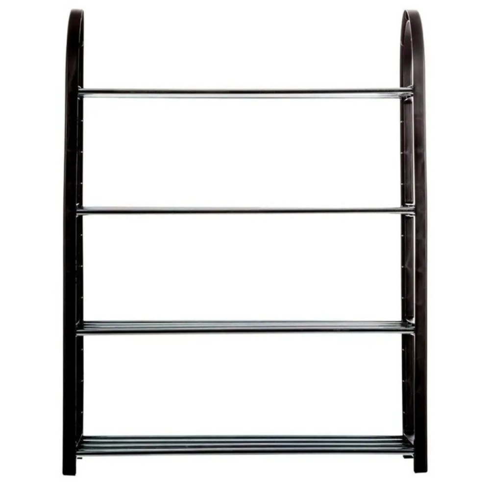 Shoe Rack for 8 pairs of shoes, SHOZY, 49,5 x 18,5 x H 64, Black in the group Storage / Hallway storage / Shoe racks at SmartaSaker.se (42554)