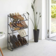 Shoe Rack in Metal, Slim, FRAME 4 TIERED, Yamazaki