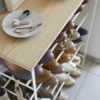 Shoe Rack 6-Tiered, TOWER WOOD TOP, 66 x 25 x H 87 cm, Yamazaki