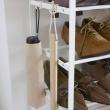 Shoe Rack 6-Tiered, TOWER WOOD TOP, 66 x 25 x H 87 cm, Yamazaki