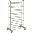 Expandable Shoe Rack with castors, GIANT, 67~116 x 43 x H 125,5 cm, Bronze Expandable Shoe Rack with castors, GIANT, 67~116 x 43 x H 125,5 cm, Bronze