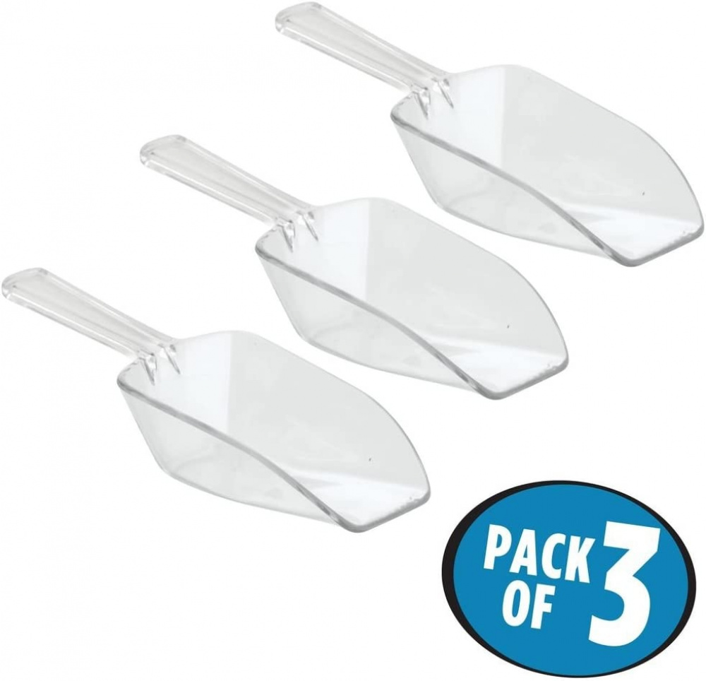 Scoops, set of 3, XL BASIC SCOOPS, Clear in the group Storage / Kitchen storage at SmartaSaker.se (42572)