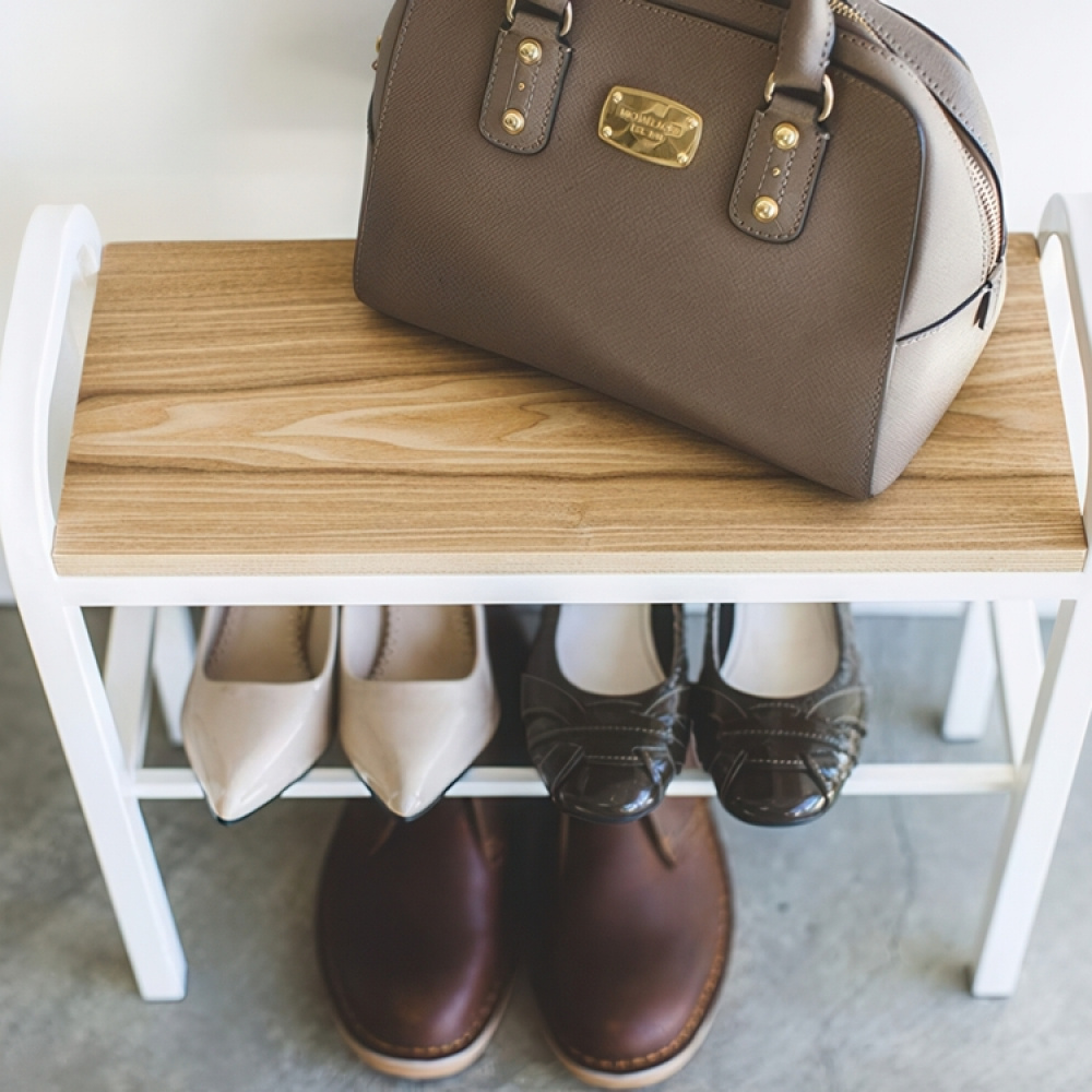 Shoe Rack / Stool, TOWER BENCH SHOE RACK, 48 x 19 x H 46 cm, Yamazaki in the group Storage / Hallway storage / Shoe racks at SmartaSaker.se (42578)