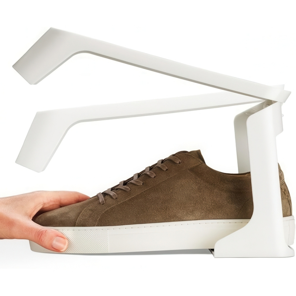 Shoe Organizer, 2 Pack, SHOE-IN COMPACT, Joseph Joseph, Ecru in the group Storage / Wardrobe storage / Shoe storage at SmartaSaker.se (42582)