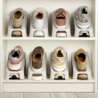 Shoe Organizer, 2 Pack, SHOE-IN COMPACT, Joseph Joseph, Ecru Shoe Organizer, 2 Pack, SHOE-IN COMPACT, Joseph Joseph, Ecru