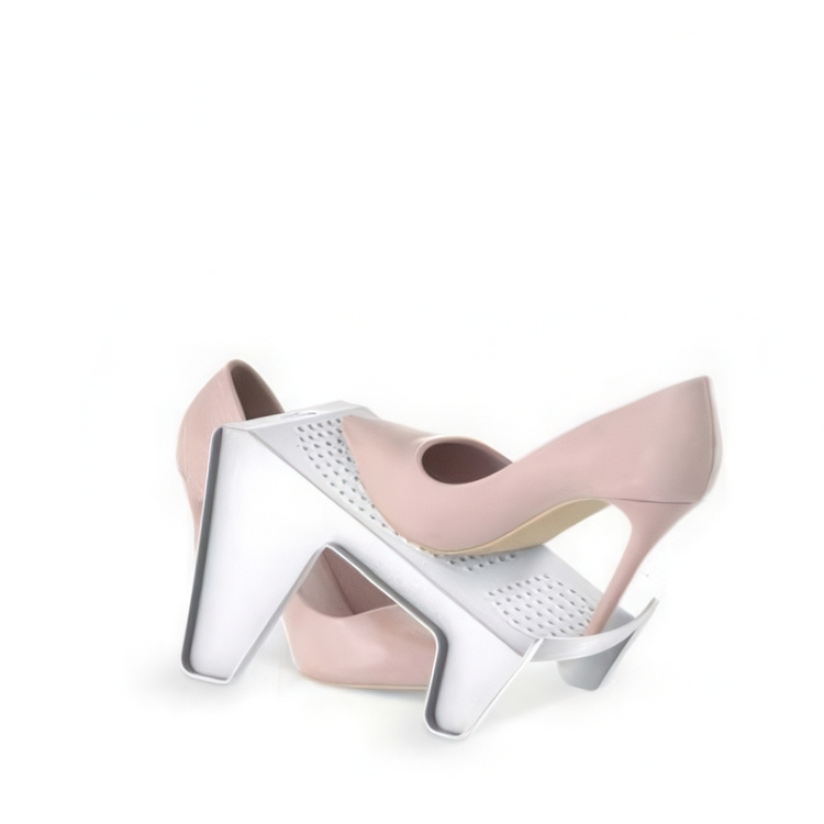 Shoe Organizer, STEP - SPACE SAVING, White in the group Storage / Hallway storage / Shoe racks at SmartaSaker.se (42583)