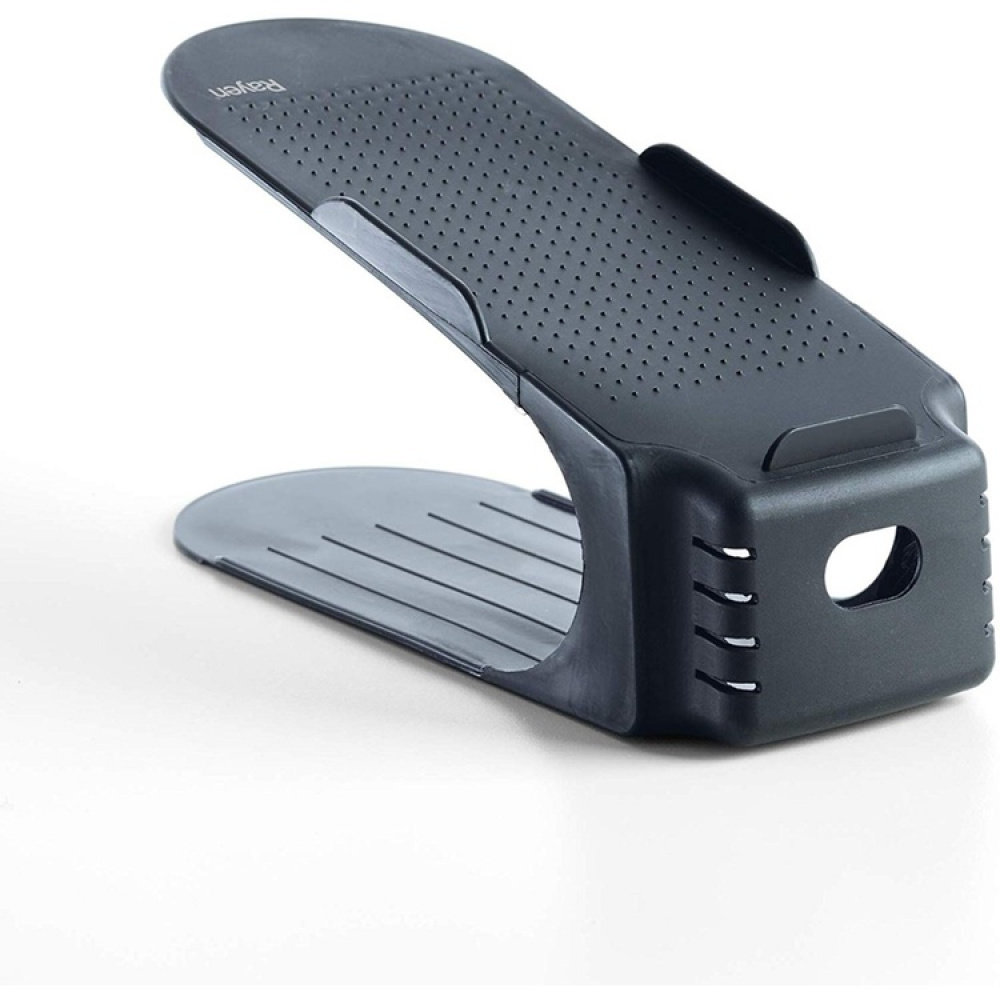 Shoe rack, Set of 3, Space-saving, SHOE ORGANIZER, Dark Grey in the group Storage / Wardrobe storage / Shoe storage at SmartaSaker.se (42584)