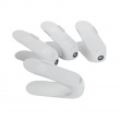 Shoe rack, Set of 4, SCHUHSTAPLER WEIß, Smart shoe storage, White Shoe rack, Set of 4, SCHUHSTAPLER WEIß, Smart shoe storage, White