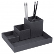 Desktop organizer, 4 parts, BIGSO LENA CANVAS