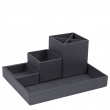 Desktop organizer, 4 parts, BIGSO LENA CANVAS