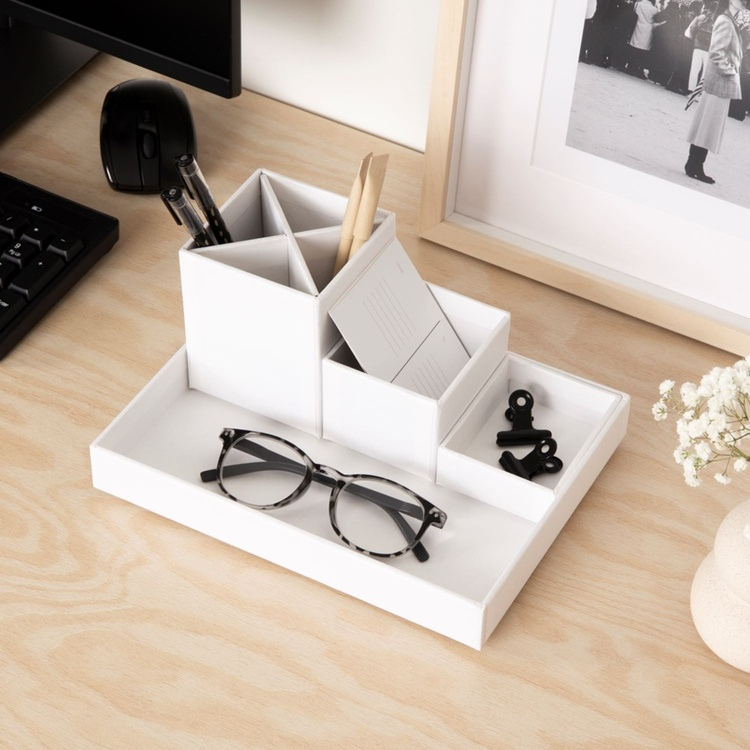 Desktop organizer, 4 parts, BIGSO LENA in the group Storage / Office supplies at SmartaSaker.se (42594)