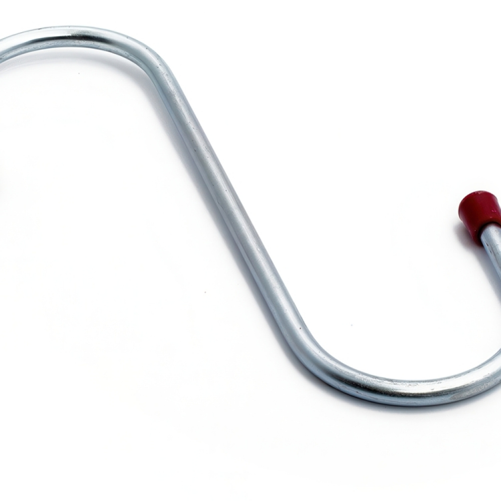 S hook, JUMBO S-HAKE, Habo, 16 cm, Silver / Red in the group Storage / Storage room and garage / Utensil holders at SmartaSaker.se (42604)