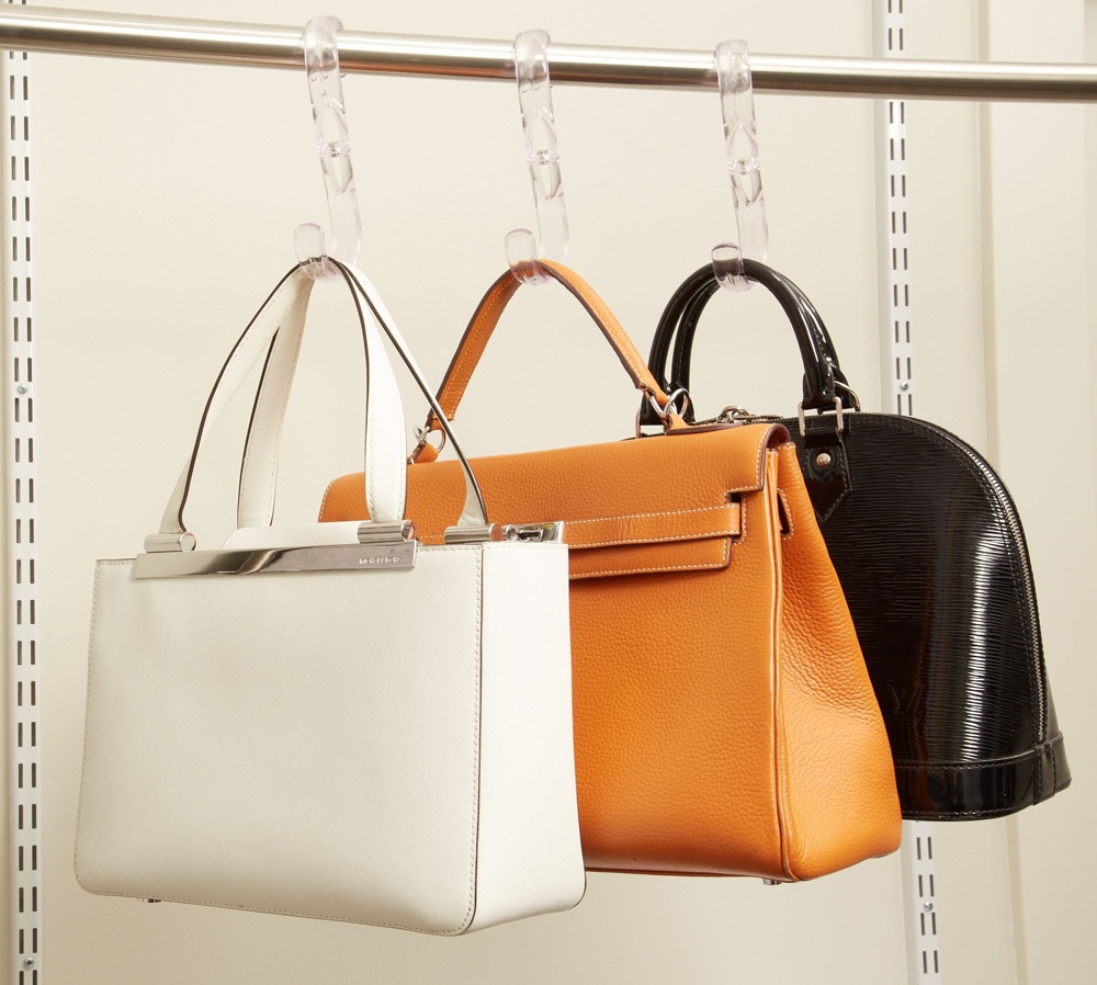 S-Hook, THE HOME EDIT SWIVEL HOOK, H 19 cm. Clear in the group Storage / Wardrobe storage / Bag storage at SmartaSaker.se (42605)