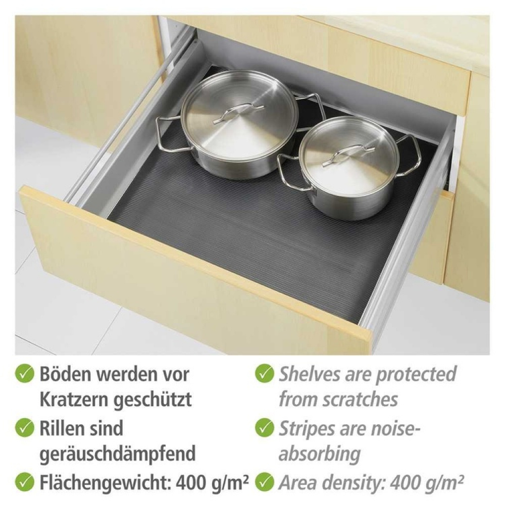 Shelf & Drawer Liner, ANTI-SLIP RIBBED, 150 x 50 cm in the group Storage / Kitchen storage / Kitchen cabinet organizers at SmartaSaker.se (42611)
