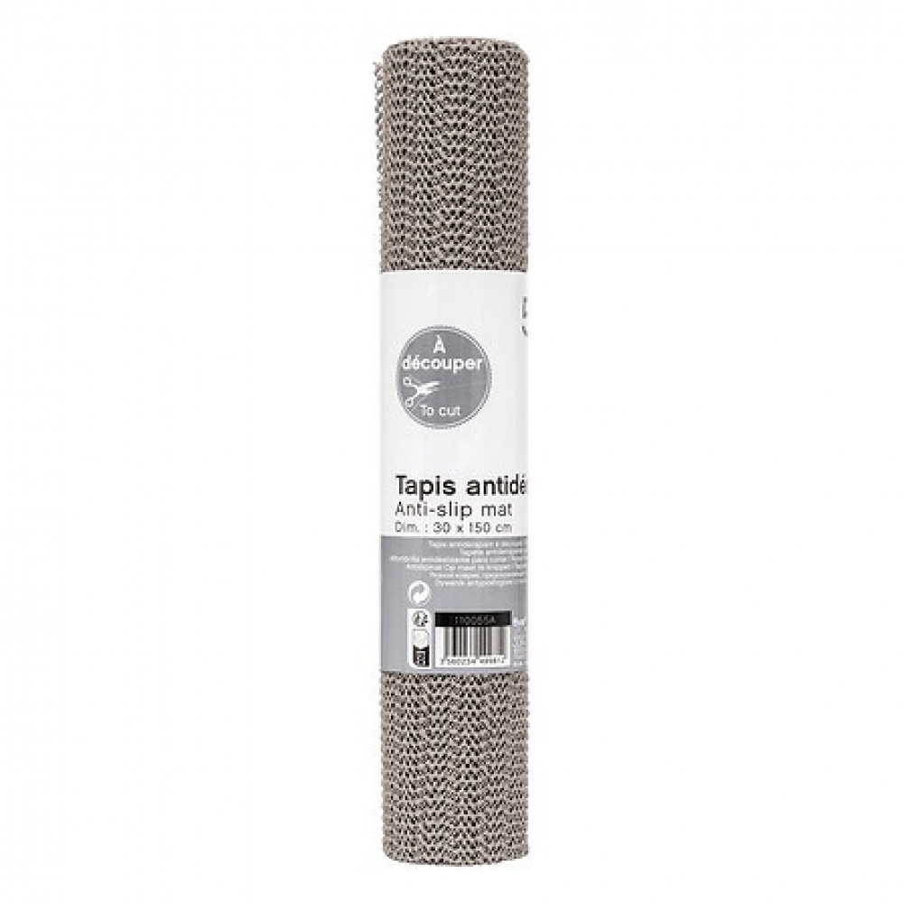 Shelf & Drawer Liner, FOAM NON-SLIP, 150 x 30 cm, Grey in the group Storage / Kitchen storage / Kitchen cabinet organizers at SmartaSaker.se (42614)