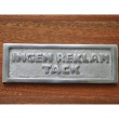 Sign, INGEN REKLAM TACK, 13 x H 4,5 cm, Aluminium Sign, INGEN REKLAM TACK, 13 x H 4,5 cm, Aluminium