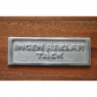 Sign, INGEN REKLAM TACK, 13 x H 4,5 cm, Aluminium Sign, INGEN REKLAM TACK, 13 x H 4,5 cm, Aluminium