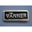 Sign with frame, VÄNNER, Exmez, 4 x H 1,7 cm, Black / Silver Sign with frame, VÄNNER, Exmez, 4 x H 1,7 cm, Black / Silver