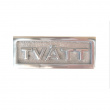 Sign with frame, TVÄTT, 9 x H 3,5 cm, Exmez, Sand-cast aluminum Sign with frame, TVÄTT, 9 x H 3,5 cm, Exmez, Sand-cast aluminum