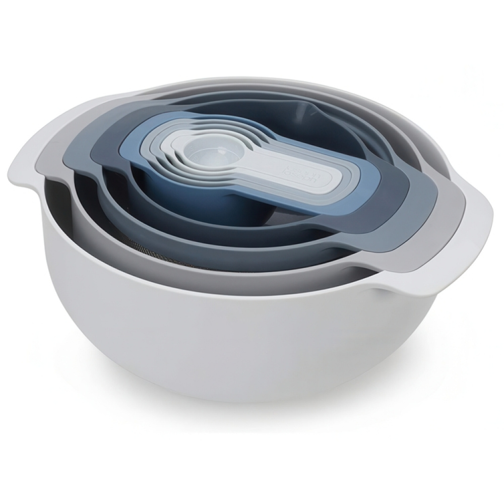 Bowls Set, 9 parts, NEST BOWL SET, Joseph Joseph in the group Storage / Kitchen storage at SmartaSaker.se (42641)