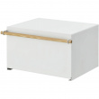 Steel cabinet, TOSCA BREAD CASE, 43 x 36,5 x H 24 cm, Yamazaki, White Steel cabinet, TOSCA BREAD CASE, 43 x 36,5 x H 24 cm, Yamazaki, White