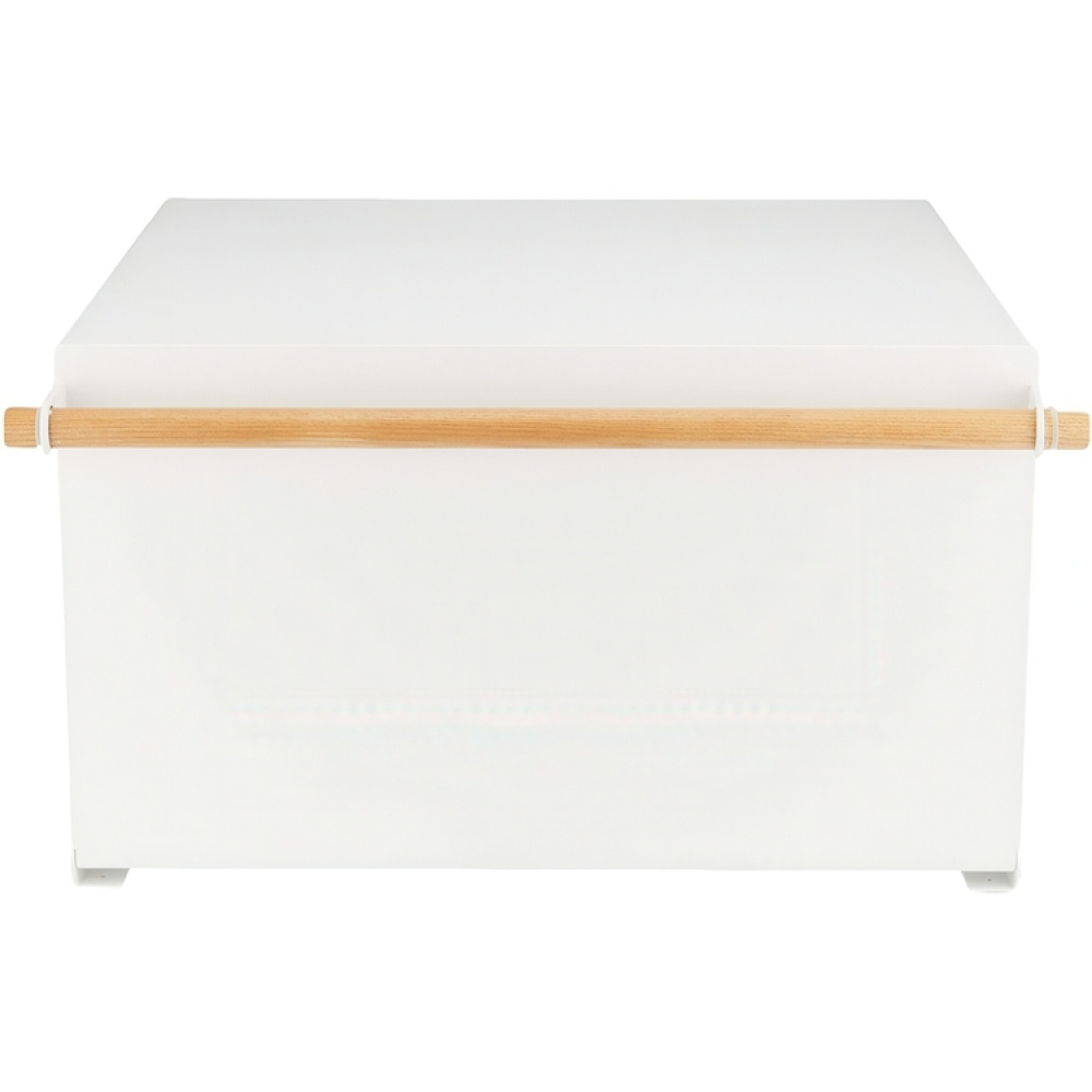 Steel cabinet, TOSCA BREAD CASE, 43 x 36,5 x H 24 cm, Yamazaki, White in the group Storage / Kitchen storage at SmartaSaker.se (42642)