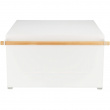 Steel cabinet, TOSCA BREAD CASE, 43 x 36,5 x H 24 cm, Yamazaki, White Steel cabinet, TOSCA BREAD CASE, 43 x 36,5 x H 24 cm, Yamazaki, White