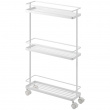 Narrow storage trolley, TOWER KITCHEN CART, Yamazaki