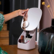 Mirror with Organizer, VIVA PEDESTAL COSMETIC ORGANISER, Joseph Joseph, Shell Mirror with Organizer, VIVA PEDESTAL COSMETIC ORGANISER, Joseph Joseph, Shell
