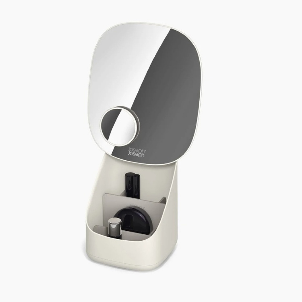 Mirror with Organizer, VIVA PEDESTAL COSMETIC ORGANISER, Joseph Joseph, Shell in the group Storage / Bathroom storage / Makeup storage at SmartaSaker.se (42656)