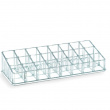 Make-up organizer, 24 compartments, LIPSTICK, 22,7 x 9 x H 5 cm, Clear acrylic Make-up organizer, 24 compartments, LIPSTICK, 22,7 x 9 x H 5 cm, Clear acrylic