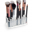 Make-up organizer, 23 compartments, 13 x 5,7 x H 5,5 cm, Clear  Make-up organizer, 23 compartments, 13 x 5,7 x H 5,5 cm, Clear