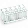 Make-up organizer, 23 compartments, 13 x 5,7 x H 5,5 cm, Clear  Make-up organizer, 23 compartments, 13 x 5,7 x H 5,5 cm, Clear