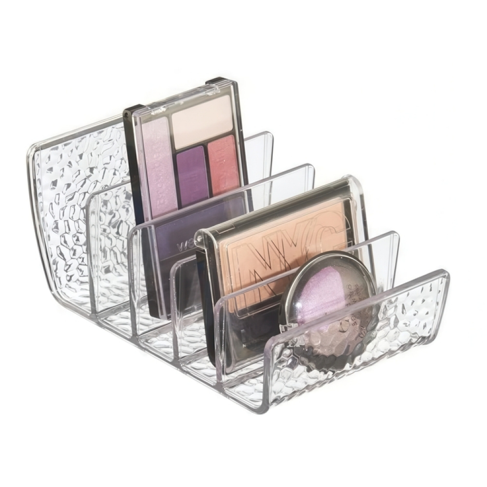 Make-up organizer, 5 compartments, RAIN COSMETIC PALETTE, 10 x 15 x H 7,6 cm, Transparent in the group Storage / Bathroom storage / Makeup storage at SmartaSaker.se (42664)
