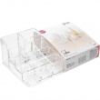Make up organizer, SELENA LARGE ORGANISEUR MAQUILLAGE, 22,3 x 12,7 x H 7 cm, Clear Make up organizer, SELENA LARGE ORGANISEUR MAQUILLAGE, 22,3 x 12,7 x H 7 cm, Clear