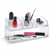 Make up organizer, dividable, LIVING, 22,3 x 9,4 x H 11 cm, Clear  Make up organizer, dividable, LIVING, 22,3 x 9,4 x H 11 cm, Clear