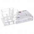 Make up organizer, SELENA ORGANISEUR MAQUILLAGE, 17,3 x 6,6 x H 9,4 cm, Clear Make up organizer, SELENA ORGANISEUR MAQUILLAGE, 17,3 x 6,6 x H 9,4 cm, Clear