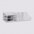 Make-up organizer with drawers, SELENA, 30,6 x 9 x 15,3 cm, Clear Make-up organizer with drawers, SELENA, 30,6 x 9 x 15,3 cm, Clear