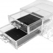 Make-up organizer with drawers, SELENA, 30,6 x 9 x 15,3 cm, Clear Make-up organizer with drawers, SELENA, 30,6 x 9 x 15,3 cm, Clear