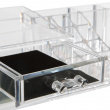 Make-up organizer with drawers, SELENA, 30,6 x 9 x 15,3 cm, Clear Make-up organizer with drawers, SELENA, 30,6 x 9 x 15,3 cm, Clear
