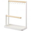 Jewelry & accessories stand, TOSCA, 20 x 10 x H 28,5 cm, Yamazaki, White